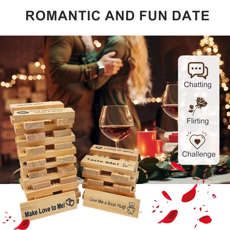 Intimacy Jenga for Couples