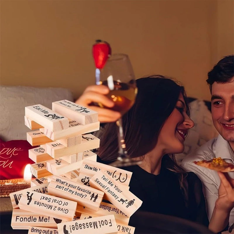 Intimacy Jenga for Couples