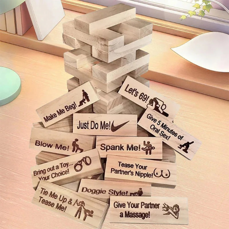 Intimacy Jenga for Couples