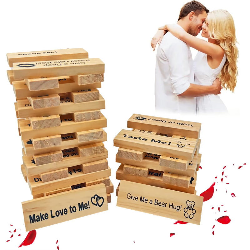 Intimacy Jenga for Couples